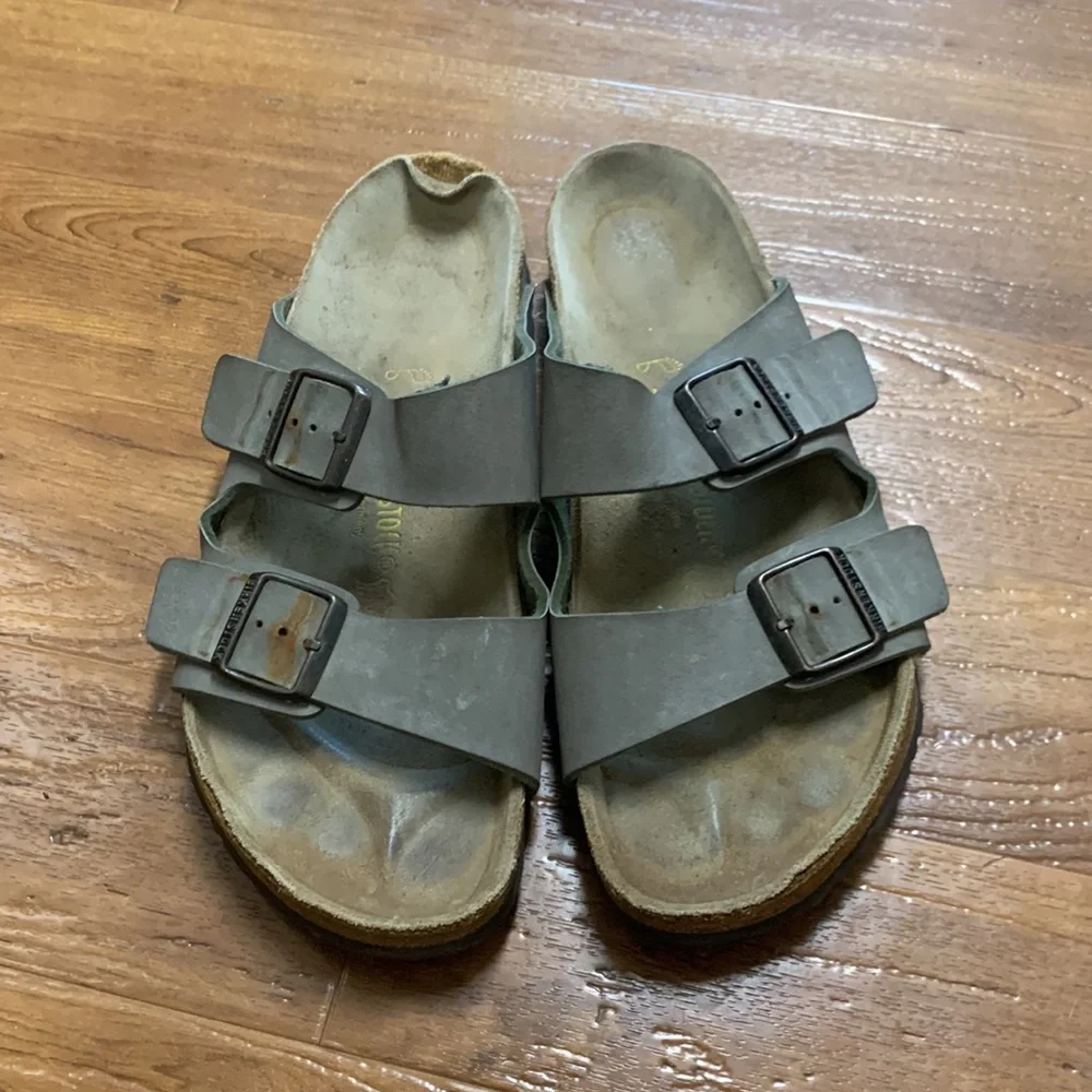 Birkenstock Double-Buckle Slide Sandals